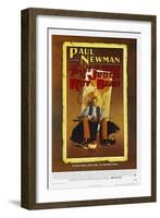 The Life and Times of Judge Roy Bean, US poster, Paul Newman, 1972-null-Framed Art Print