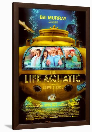 The Life Aquatic with Steve Zissou-null-Framed Poster