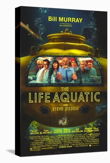The Life Aquatic with Steve Zizou-null-Stretched Canvas