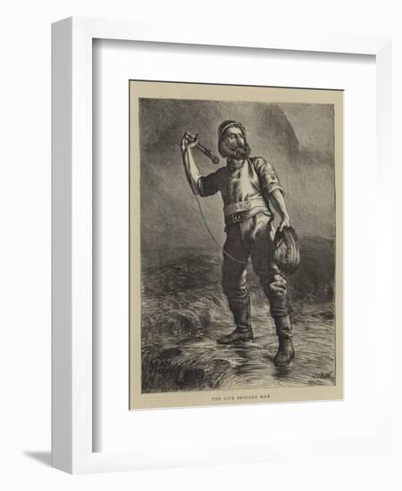 The Life Brigade Man-John Dawson Watson-Framed Giclee Print