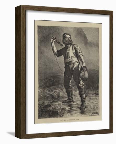 The Life Brigade Man-John Dawson Watson-Framed Giclee Print