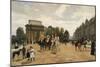 The Life Guards Passing Hyde Park Corner, London, circa 1886-Felippo Baratti-Mounted Giclee Print