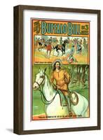 The Life of Buffalo Bill, 1912-null-Framed Art Print