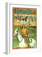 The Life of Buffalo Bill, 1912-null-Framed Art Print