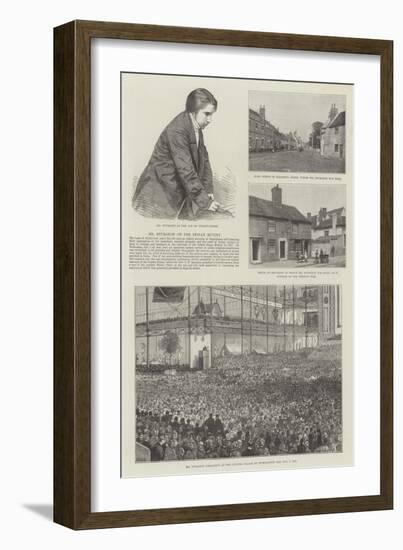The Life of Charles Spurgeon-null-Framed Giclee Print