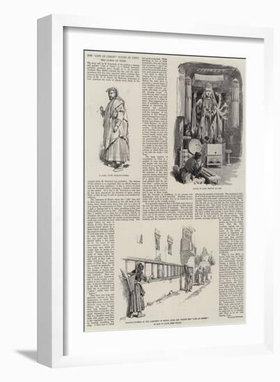 The Life of Christ Found in Tibet-null-Framed Giclee Print