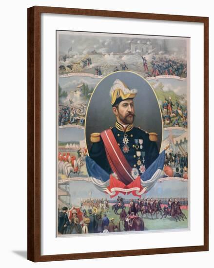 The Life of General Georges Ernest Boulanger (1837-91), C.1886-null-Framed Giclee Print