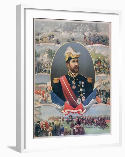 The Life of General Georges Ernest Boulanger (1837-91), C.1886-null-Framed Giclee Print