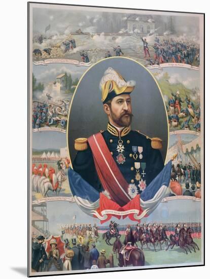The Life of General Georges Ernest Boulanger (1837-91), C.1886-null-Mounted Giclee Print