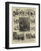 The Life of Giuseppe Garibaldi-Adrien Emmanuel Marie-Framed Giclee Print