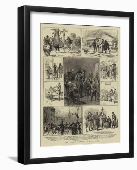 The Life of Giuseppe Garibaldi-Adrien Emmanuel Marie-Framed Giclee Print