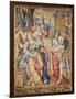 The Life of Pompeius, Detail of 17th Century Tapestry Manufactured in Bruges, Ca 1640-null-Framed Giclee Print