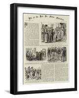 The Life of Sir Moses Montefiore-null-Framed Giclee Print