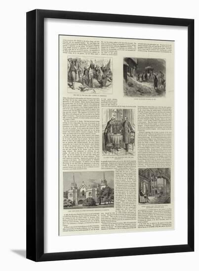 The Life of Sir Moses Montefiore-null-Framed Giclee Print