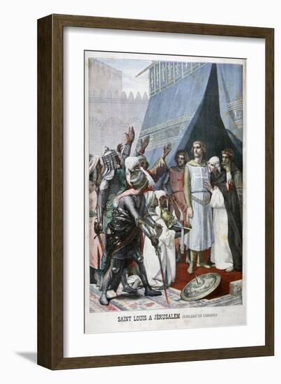 The Life of St Louis, 1898-Alexandre Cabanel-Framed Giclee Print