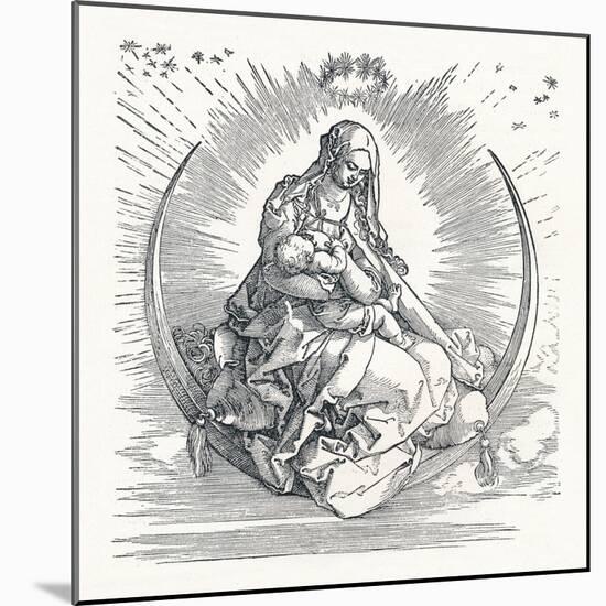 'The Life of the Virgin', 1511, (1906)-Albrecht Durer-Mounted Giclee Print