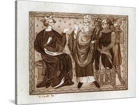 The Life of Thomas Becket-Joseph Strutt-Stretched Canvas