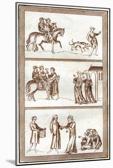 The Life of Thomas Becket-Joseph Strutt-Mounted Giclee Print