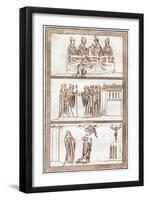 The Life of Thomas Becket-Joseph Strutt-Framed Giclee Print