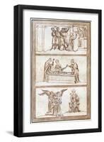 The Life of Thomas Becket-Joseph Strutt-Framed Giclee Print