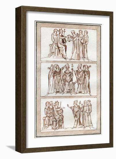 The Life of Thomas Becket-Joseph Strutt-Framed Giclee Print