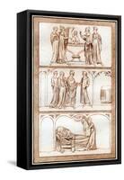 The Life of Thomas Becket-Joseph Strutt-Framed Stretched Canvas