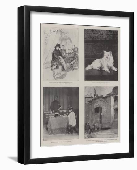 The Life of Victoria-Amedee Forestier-Framed Giclee Print