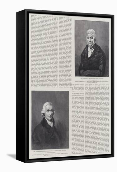 The Life of William Ewart Gladstone-Sir Henry Raeburn-Framed Stretched Canvas