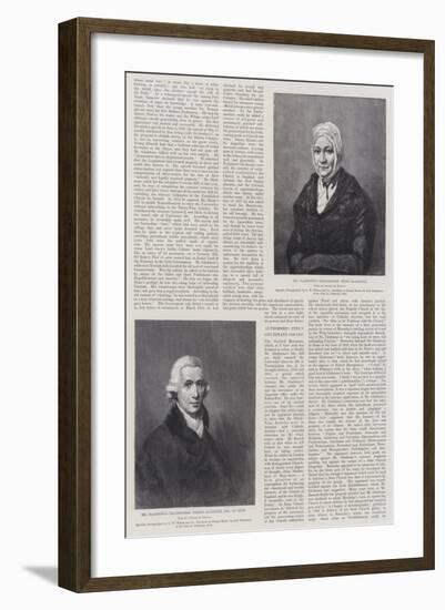 The Life of William Ewart Gladstone-Sir Henry Raeburn-Framed Giclee Print
