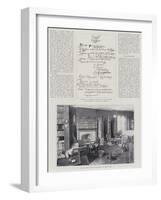 The Life of William Ewart Gladstone-null-Framed Giclee Print