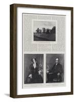 The Life of William Ewart Gladstone-null-Framed Giclee Print