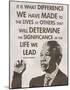 The Life We Lead - Nelson Mandela-Veruca Salt-Mounted Art Print