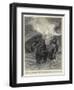 The Lifeboat Disaster at Caistor, Saving One of the Crew-William T. Maud-Framed Giclee Print