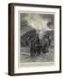 The Lifeboat Disaster at Caistor, Saving One of the Crew-William T. Maud-Framed Giclee Print