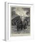 The Lifeboat Disaster at Caistor, Saving One of the Crew-William T. Maud-Framed Giclee Print