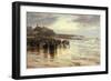 The Lifeboat Off, 1884-Robert Jobling-Framed Giclee Print