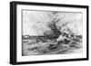 The Lifeboats of RMS Lusitania, 7 May 1915-Samuel Begg-Framed Premium Giclee Print