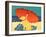 The Lifeguard Yellow Lab-Stephen Huneck-Framed Giclee Print