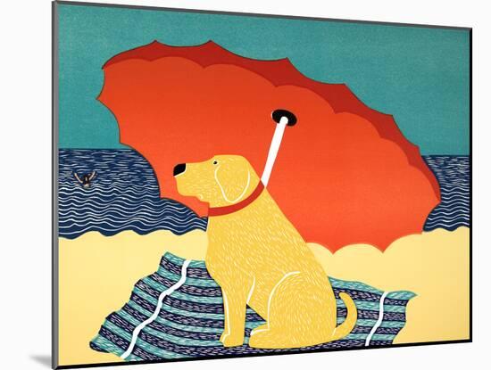 The Lifeguard Yellow Lab-Stephen Huneck-Mounted Giclee Print