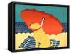 The Lifeguard Yellow Lab-Stephen Huneck-Framed Stretched Canvas