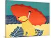 The Lifeguard Yellow Lab-Stephen Huneck-Stretched Canvas