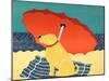 The Lifeguard Yellow Lab-Stephen Huneck-Mounted Premium Giclee Print