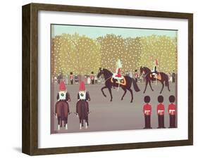 The Lifeguards-Vincent Haddelsey-Framed Giclee Print