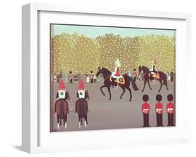 The Lifeguards-Vincent Haddelsey-Framed Giclee Print