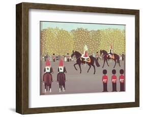 The Lifeguards-Vincent Haddelsey-Framed Giclee Print