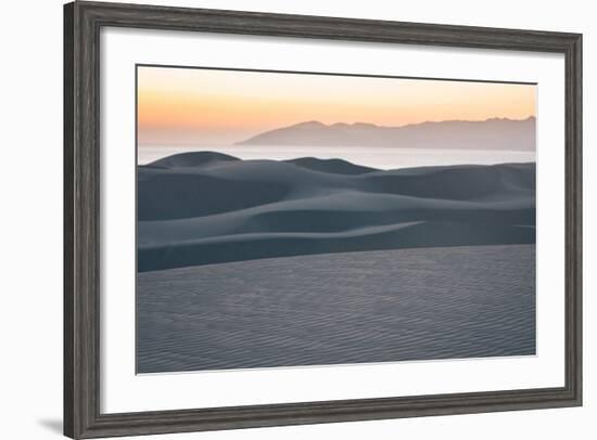 The Light And Lines Of Pismo State Beach's Sand Dunes-Daniel Kuras-Framed Photographic Print