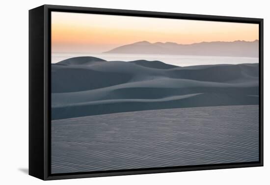 The Light And Lines Of Pismo State Beach's Sand Dunes-Daniel Kuras-Framed Stretched Canvas