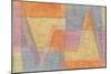 The Light and the Sharpness-Paul Klee-Mounted Giclee Print