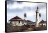 The Light At Great Stirrup Cay-David Knowlton-Framed Stretched Canvas