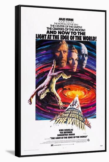 The Light at the Edge of the World, Top from Left: Kirk Douglas, Samantha Eggar, Yul Brynner, 1971-null-Framed Stretched Canvas